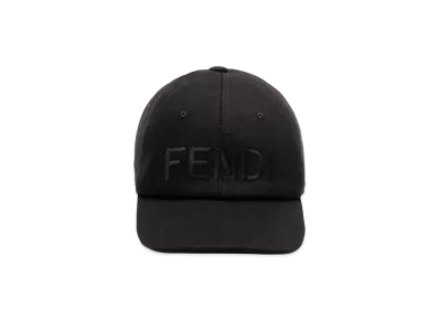 FENDI Kids Logo Cap "Black"