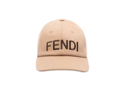 FENDI Cotton Cap "Beige"
