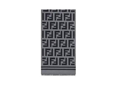 FENDI Scarf Wool "Black"