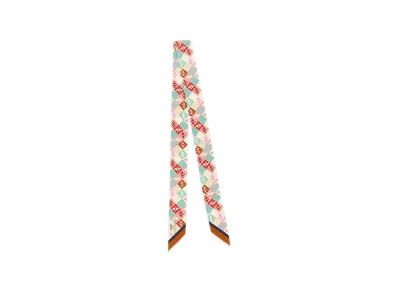 FENDI Women's Double-Sided Wrappy Silk Scarf "Multicolor"
