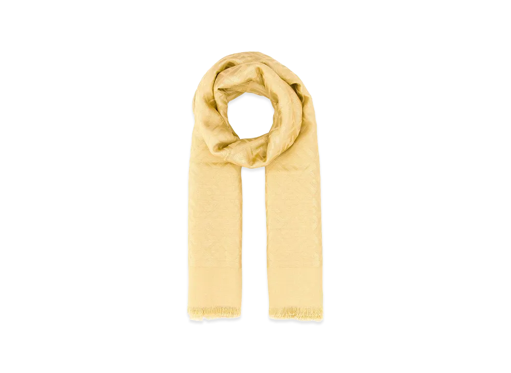 FENDI Women's `FF Gots` Shawl "Yellow"
