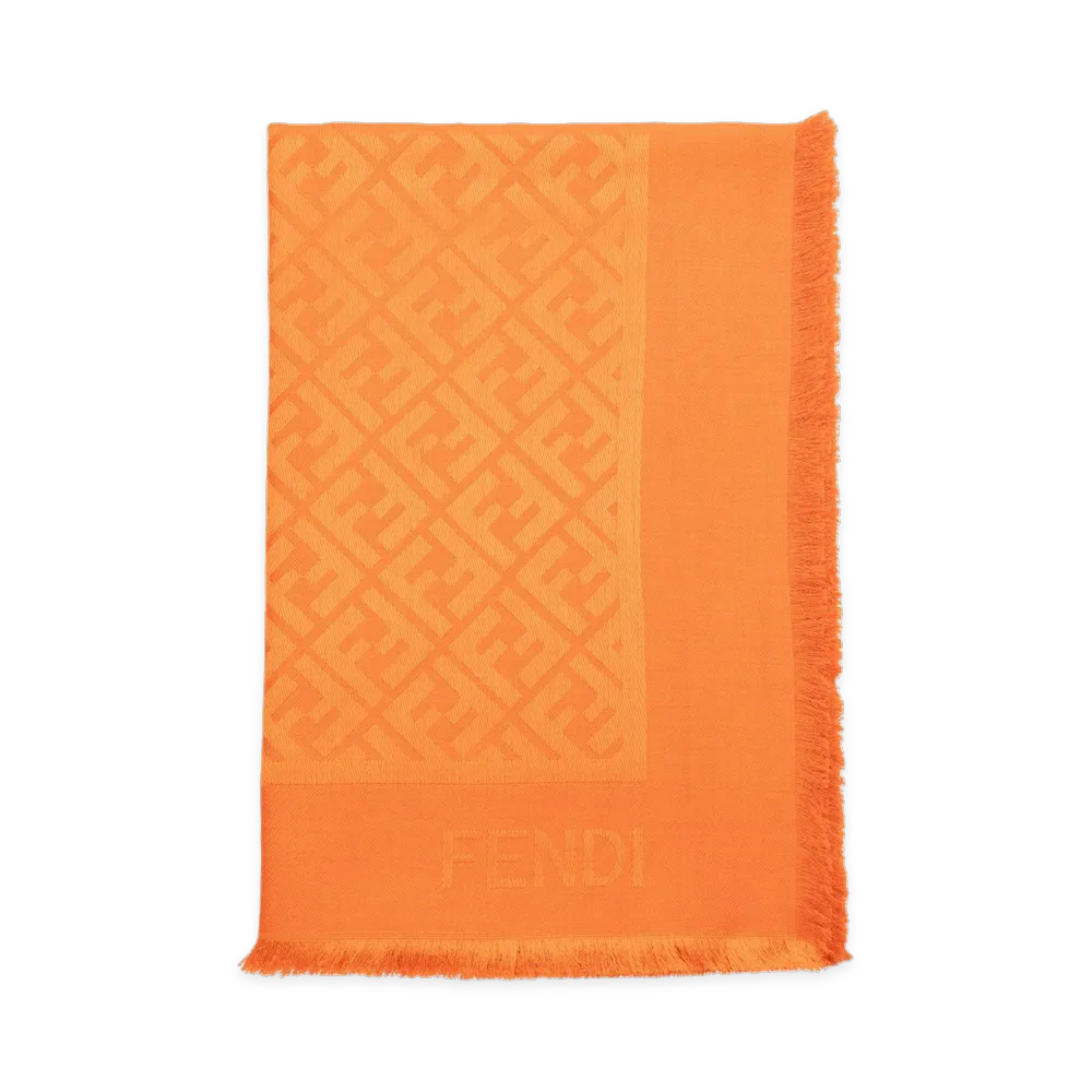 FENDI Women's Scarfs "Orange"