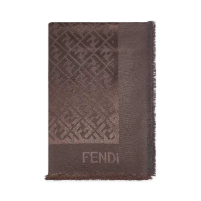 FENDI Women's Scarfs "Cioccolato Fondente"