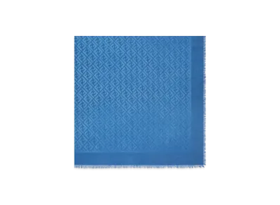 FENDI FF Shawl "Blue"