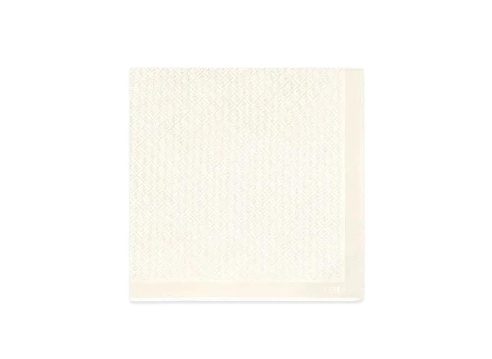 FENDI FF Shawl "Ivory"