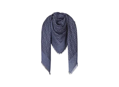 FENDI Women's FF Shawl "Blue"
