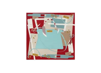 FENDI Foulard "Light Blue"