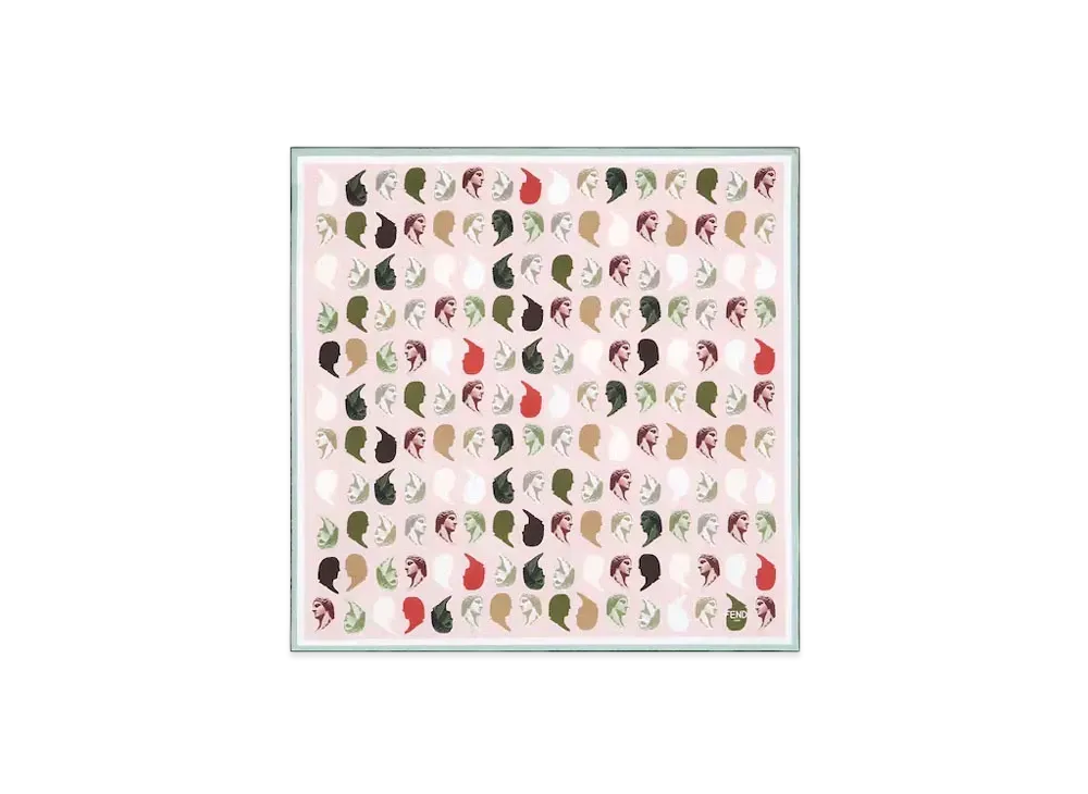 FENDI Foulard "Pink"