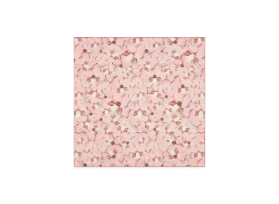 FENDI FF Foulard Lunar New Year Silk Foulard "Pink"
