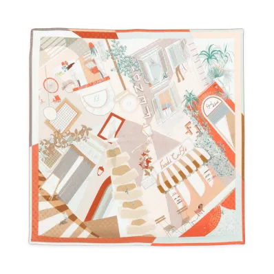 FENDI Women's Scarfs "Orange"