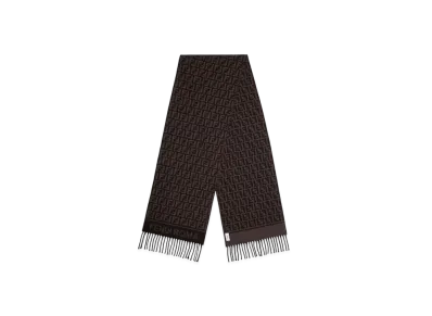 FENDI FF Scarf "Burgundy"