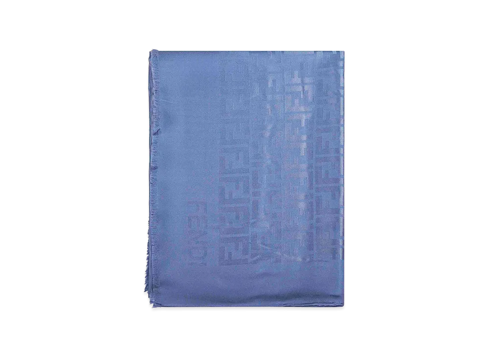 FENDI Women's Scarfs "Blue"