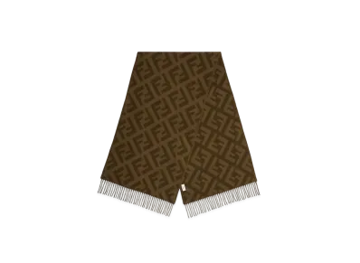 FENDI FF Scarf "Green"