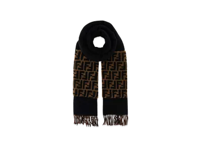 FENDI Women's Wool Blend Scarf "Multicolor"