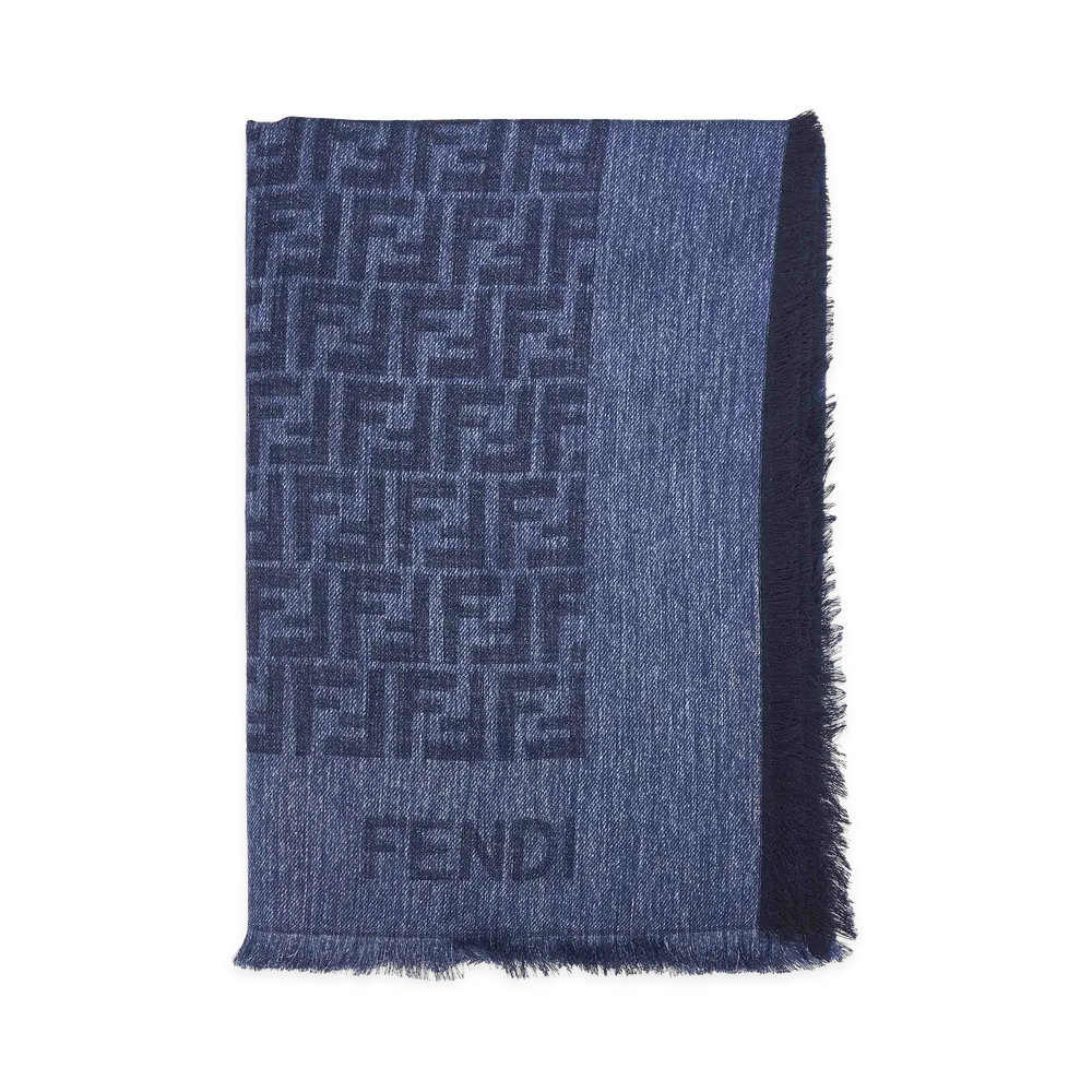 FENDI Women's Scarfs "Denim"