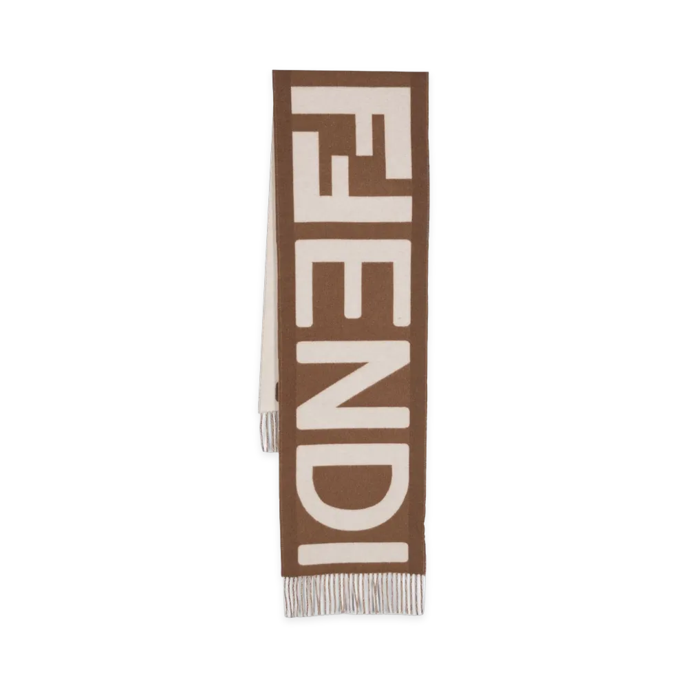 FENDI Women's Scarfs "Brown"