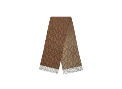 FENDI FF Scarf "Brown"