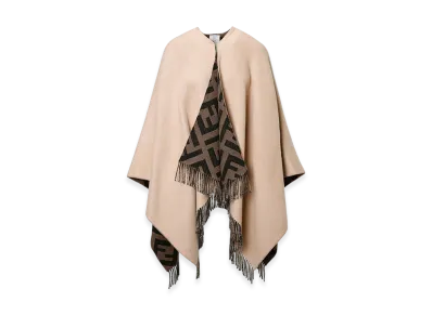 FENDI Cape/Poncho "Camel/Tabacco"