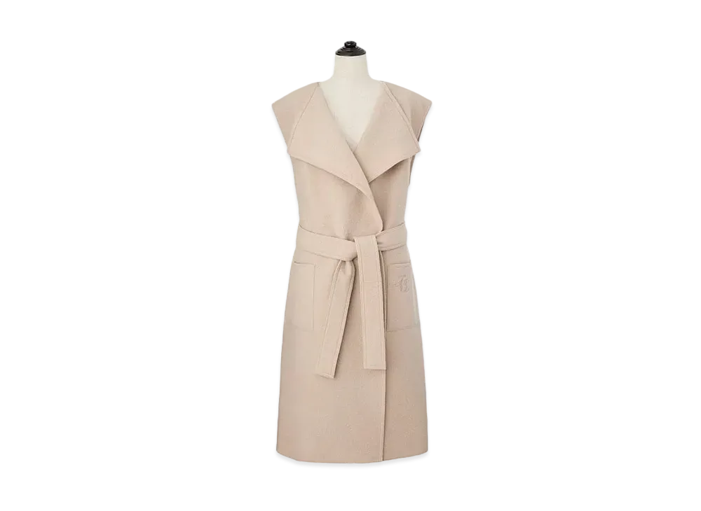 FOXEY 43765 Knit Gilet Seneca "Beige Frost"