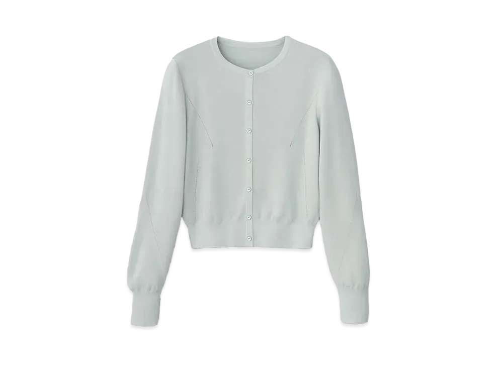FOXEY 43275 Cardigan Trefle "Ice Blue"