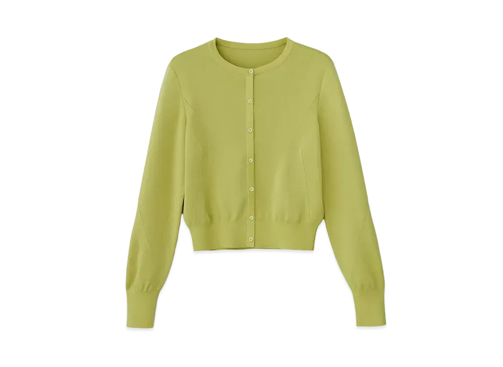 FOXEY 43275 Cardigan Trefle "Uguisu"