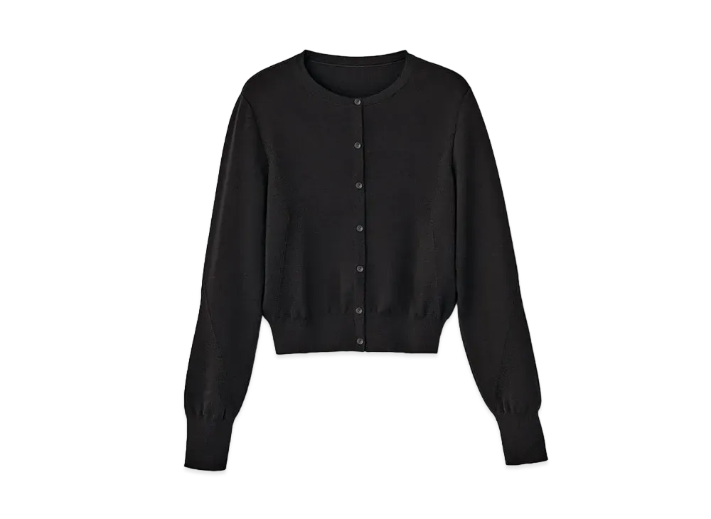 FOXEY 43275 Cardigan Trefle "Black"