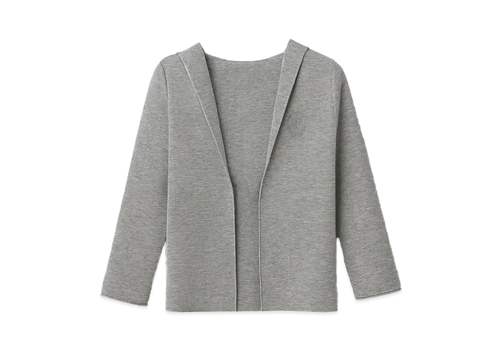 FOXEY 43184 Cardigan Hoodie Fun "Gray"