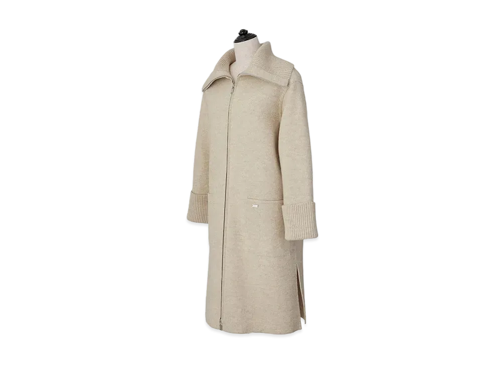 FOXEY 43172 Knit Coat Hoodie Conscious "Beige"