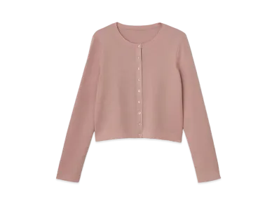 FOXEY 41960 Everyday Cardigan "Mauve Pink"