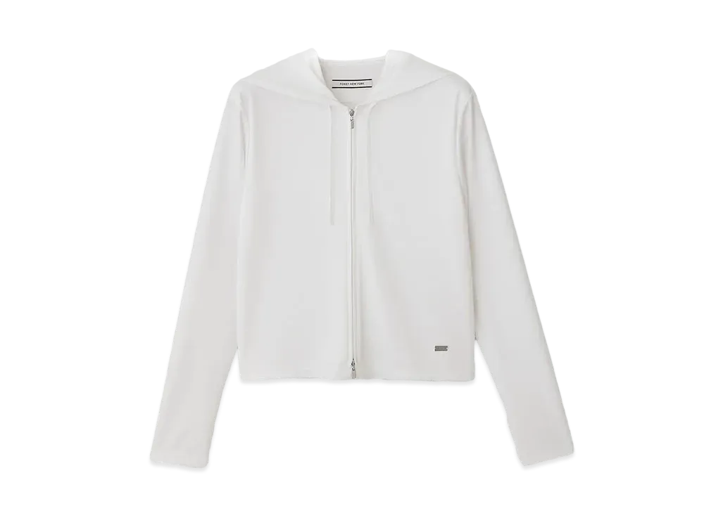 FOXEY 41372 Le Parc Hoodie "White"