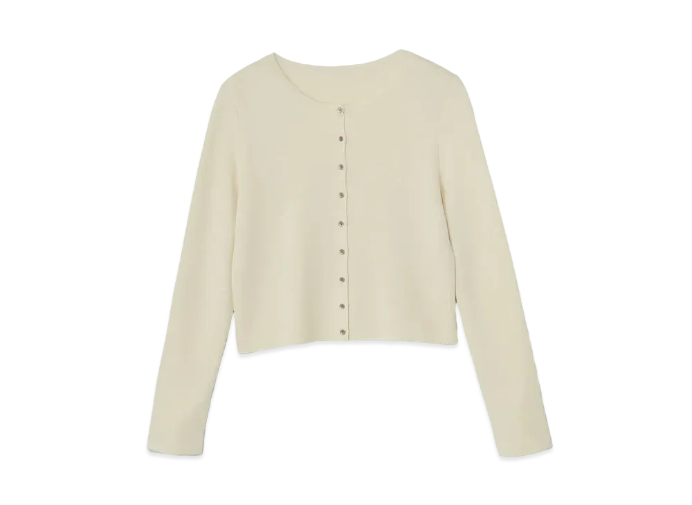 FOXEY 39955 Cardigan Everyday Cardigan "White"