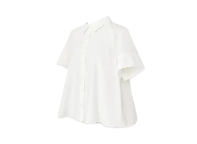 FOXEY 44663 Blouse Modern Plisse "White"