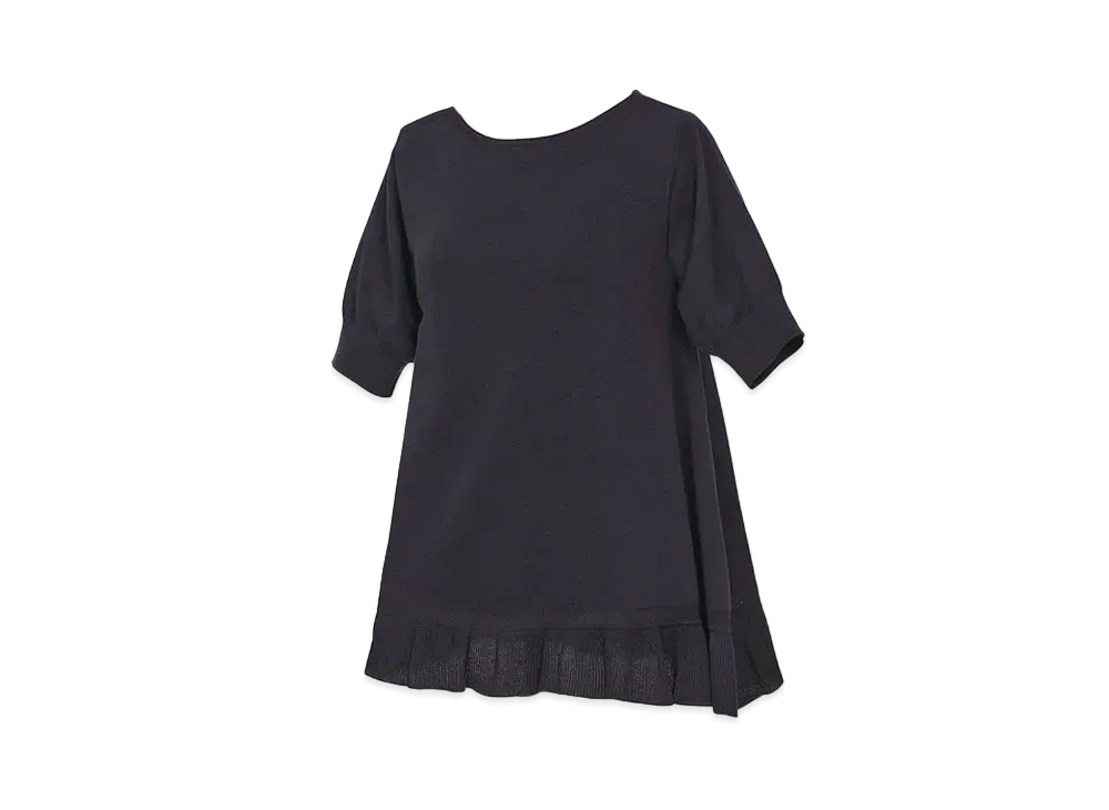 FOXEY 44636 Knit Top Petal "Midnight Blue"