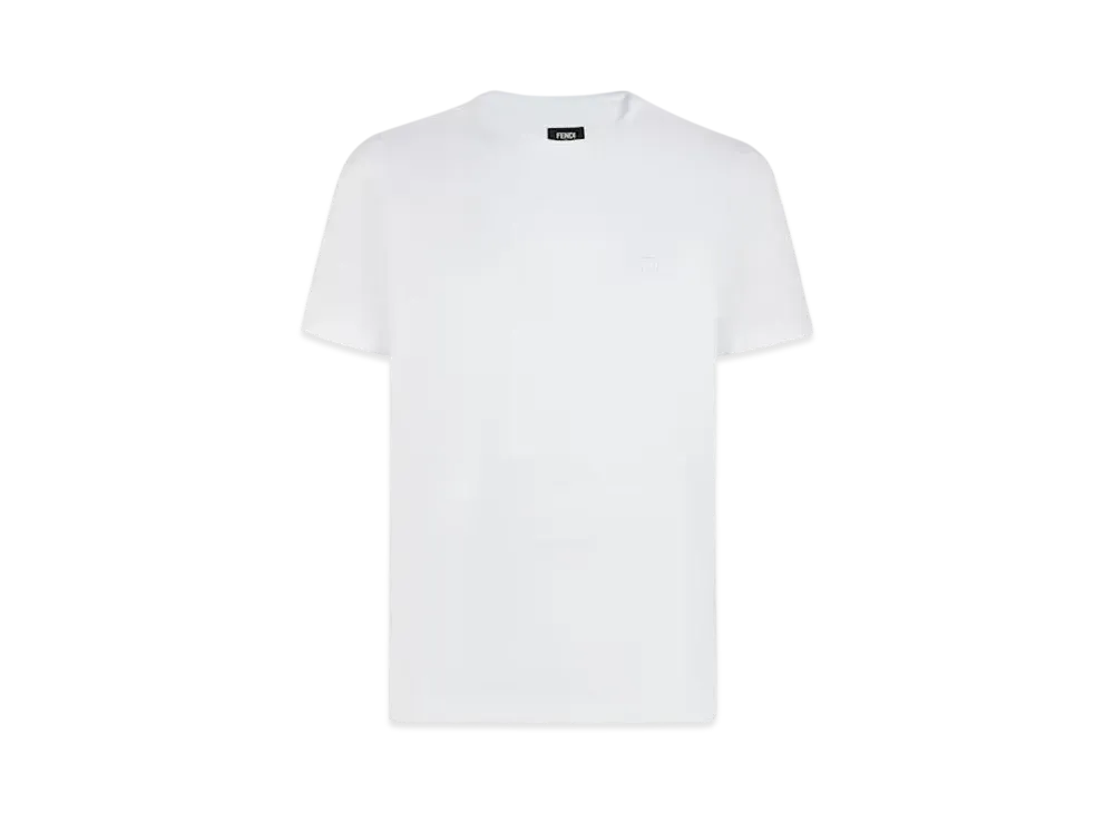 FENDI Men's Jersey T-Shirt "White"