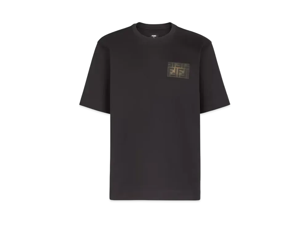 FENDI Men's Jersey T-Shirt "Black"