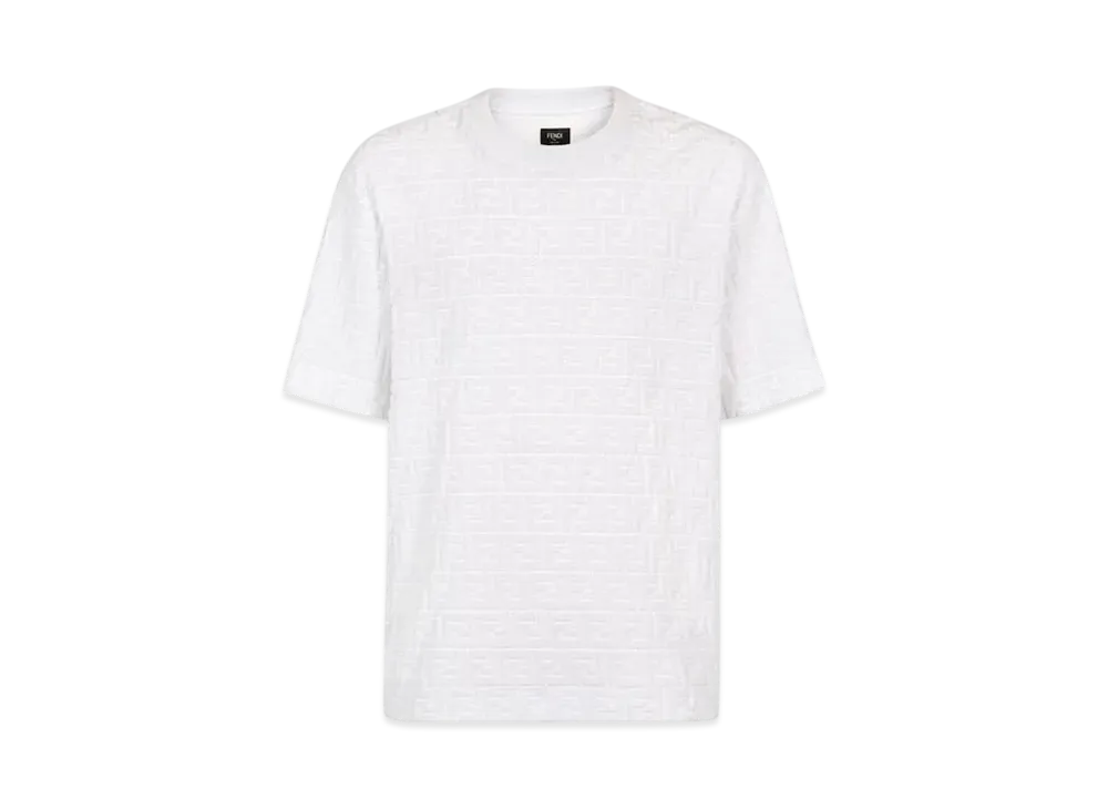 FENDI ホワイト Tシャツ Mサイズ FENDI ホワイト Tシャツ Mサイズ FENDI（フェンディ）Tシャツ