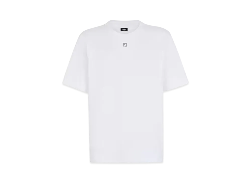 FENDI Men's Cotton T-Shirt "White"