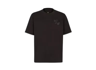 FENDI Men's Cotton T-Shirt "Black"