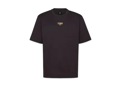 FENDI Men's Cotton T-Shirt "Black"