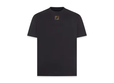 FENDI Cotton T-Shirt "Black"