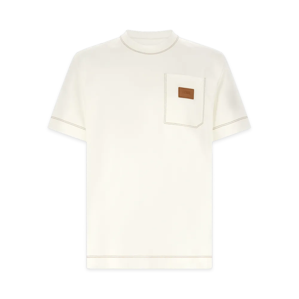 FENDI T-Shirt Patch "White"