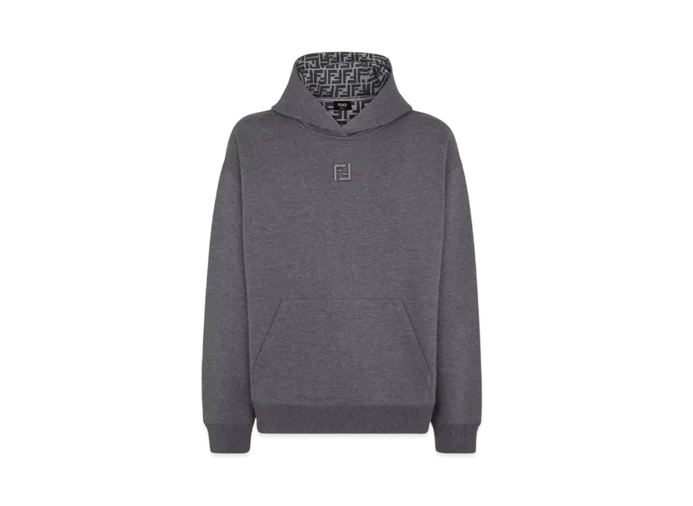 FENDI Men's Cotton Sweatshirt "Gray"