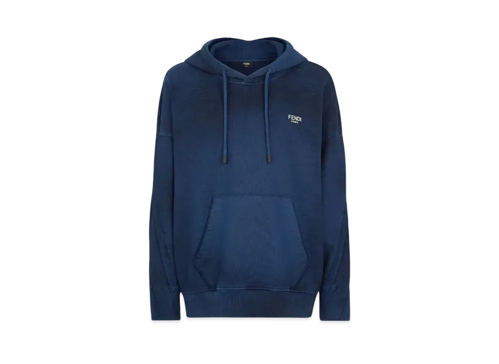 FENDI Men's Cotton Sweatshirt "Blue"