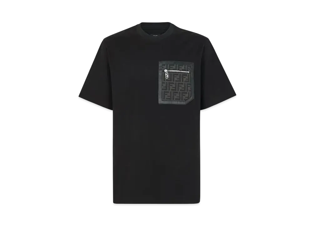 FENDI Men's Jersey T-Shirt "Black"