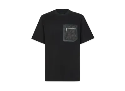 FENDI Men's Jersey T-Shirt "Black"