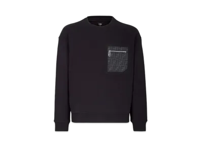 FENDI Men's Jersey Sweatshirt "Black"