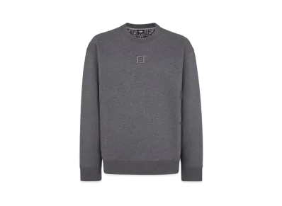 FENDI Men's Cotton Sweatshirt "Gray"
