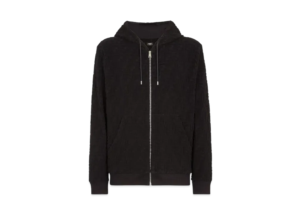 FENDI Men's FF Terry Sweatshirt "Black"