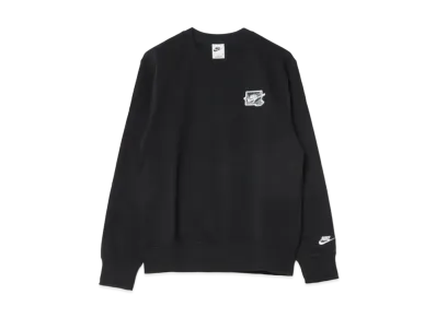 Nike Club FT Volt L/S Crew "Black"
