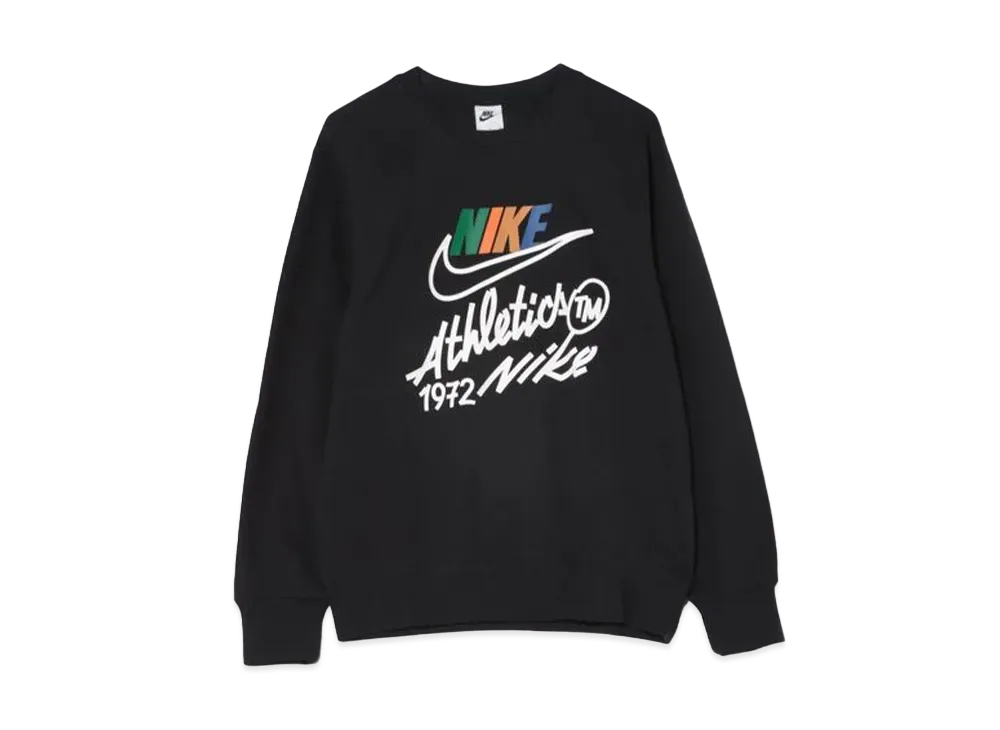 Nike Club BB Futura L/S Crew A "Black"